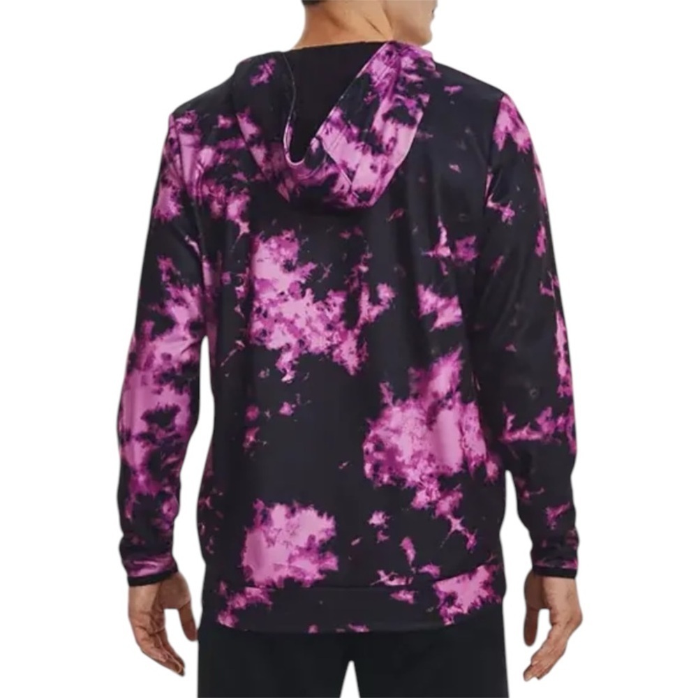 Under Armour Baseball Print Hoodie Strobe-extreme Green - Picture 4 of 6